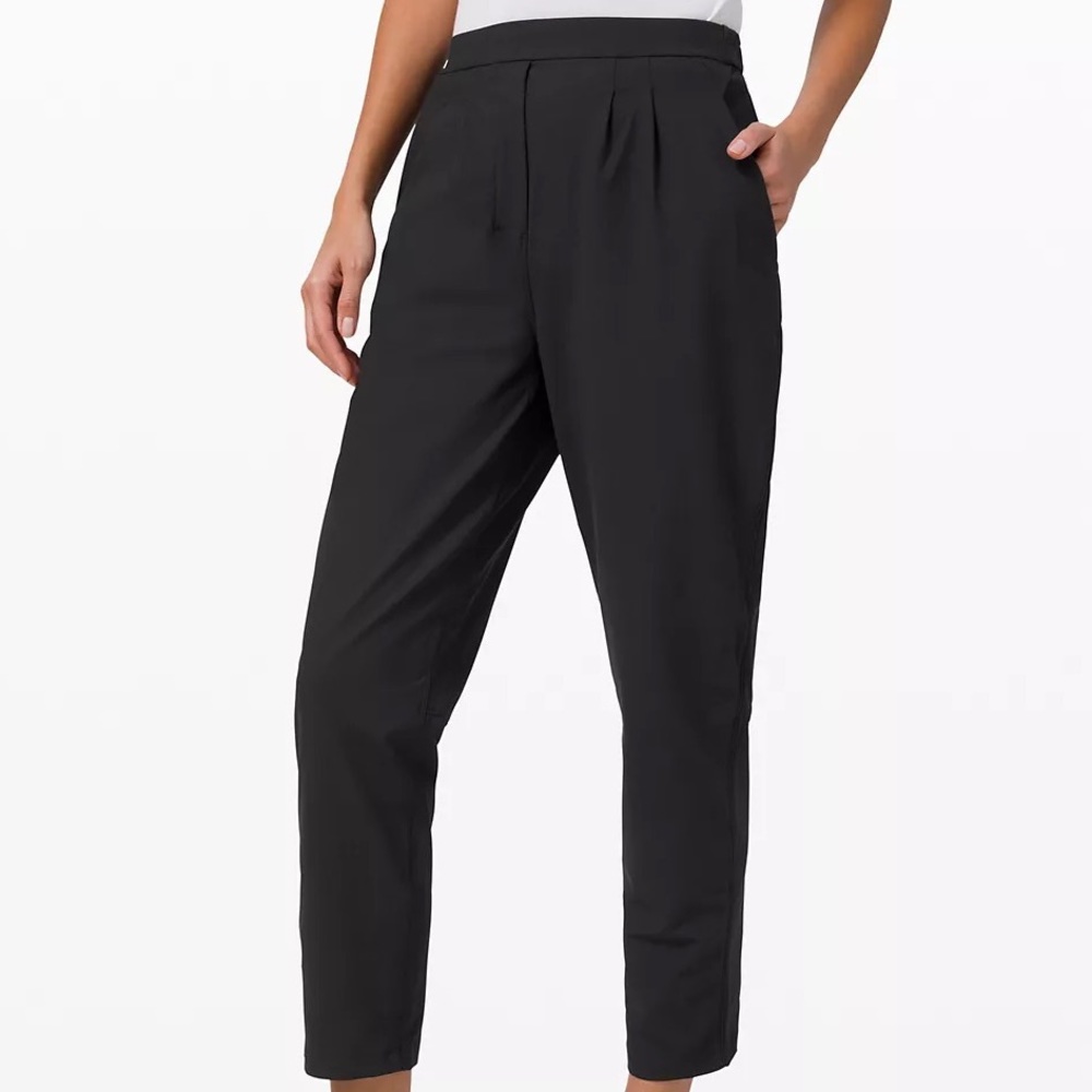 Lululemon Essential High-Rise Trouser 25” Black 6